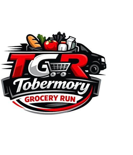 Tobermory Grocery Run logo